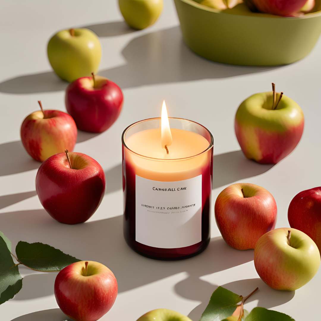 Fresh Naming For Your Apple Candles